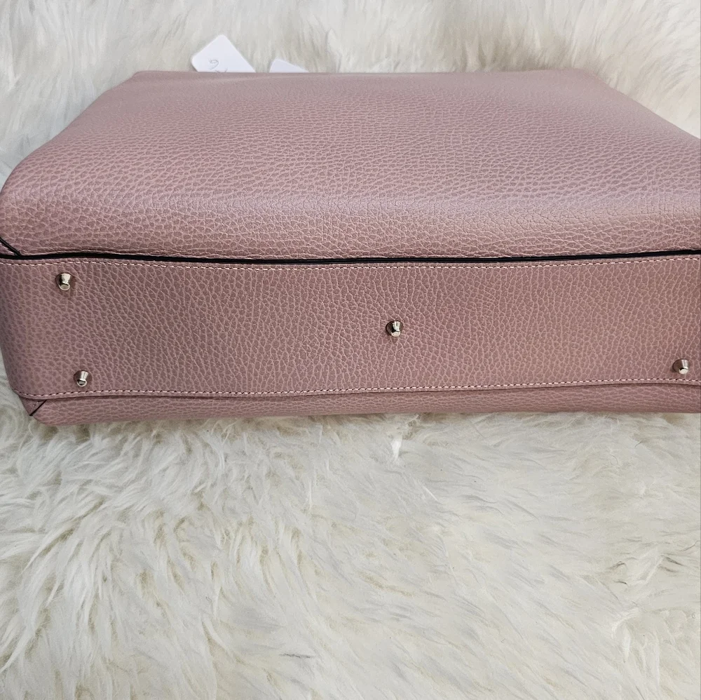 GUCCI  DOLLAR CALFSKIN INTERLOCKING G  TOTE_BEIGE_MEDIUM_ - Picture 15 of 17